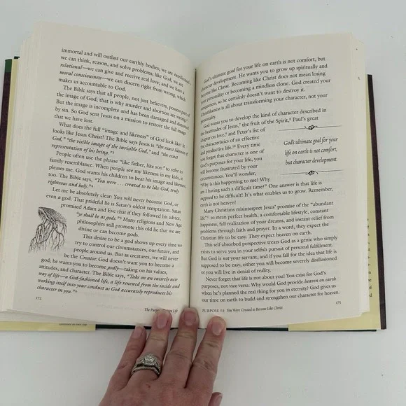 The Purpose Driven Life What on Earth am I Here For? Rick Warren New Hardcover W - Picture 8 of 8